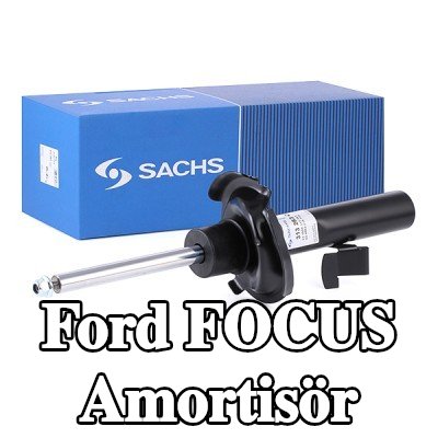 SACHS Amortisör Ön Aks Sol, Gaz Basıncı, Süspansiyon Dikmesi — 2003 Ford Focus