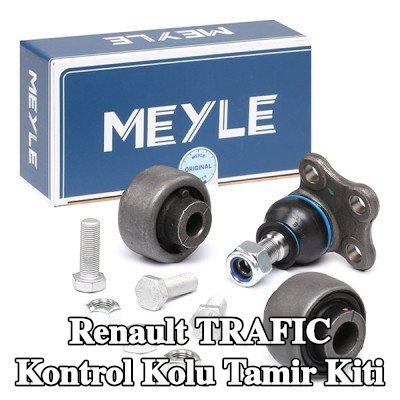 MEYLE Kontrol kolu tamir kiti Ön Aks Sol, Ön Aks Sağ, bilyeli mafsal ile, lastik yatağı ile — Renault Trafic
