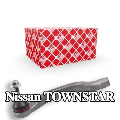 FEBI BILSTEIN طرف قضيب التوجيه للمحور الأمامي الأيسر, 211mm — Nissan Townstar