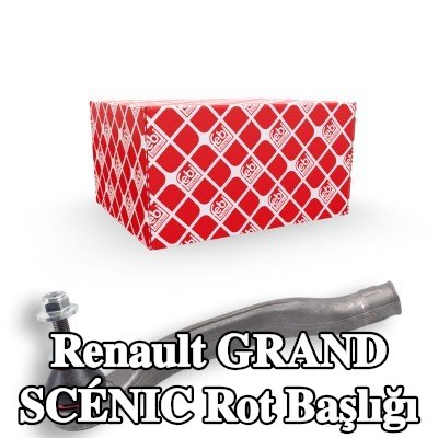 FEBI BILSTEIN Rot kolu ucu Ön Aks Sol, 211mm — Renault Grand Scénic