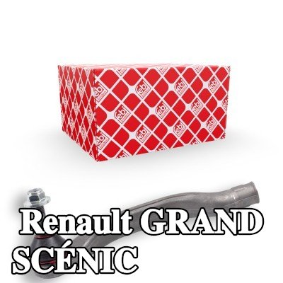FEBI BILSTEIN طرف قضيب التوجيه للمحور الأمامي الأيسر, 211mm — Renault Grand Scénic