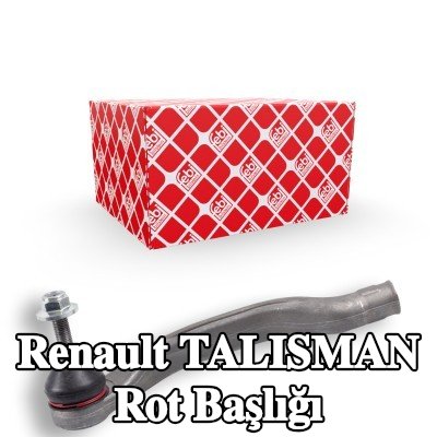 FEBI BILSTEIN Rot kolu ucu Ön Aks Sol, 211mm — Renault Talisman