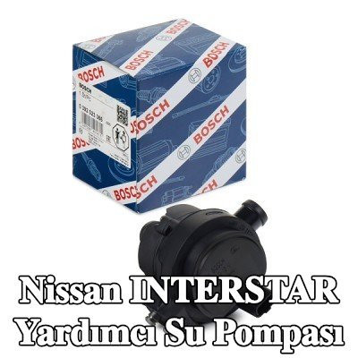BOSCH Yardımcı su pompası — Nissan Interstar