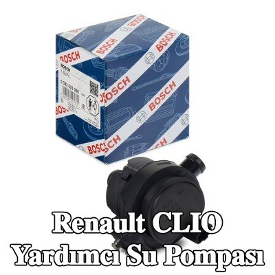 BOSCH Yardımcı su pompası — Renault Clio