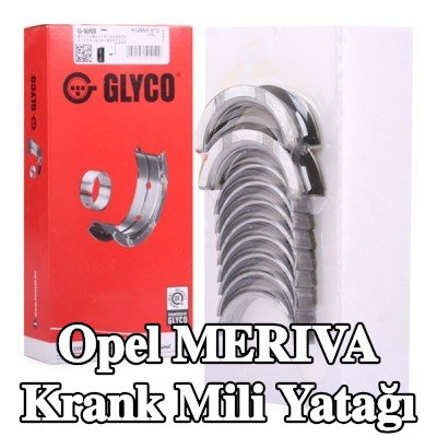 GLYCO Çelik tabanlı alüminyum alaşımlı krank mili yatağı — Opel Meriva