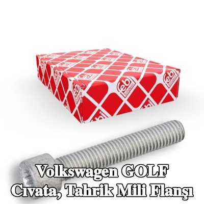 FEBI BILSTEIN Cıvata, tahrik mili flanşı — Volkswagen Golf