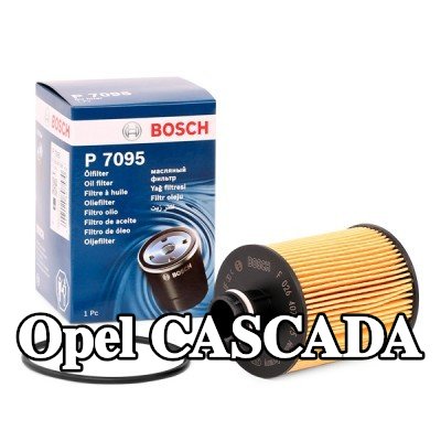 BOSCH فلتر الزيت مع حشية/مانع تسرب — 2014 Opel Cascada
