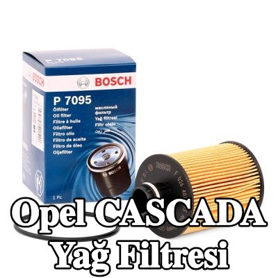 BOSCH Conta/sızdırmazlık elemanlı yağ filtresi — 2015 Opel Cascada