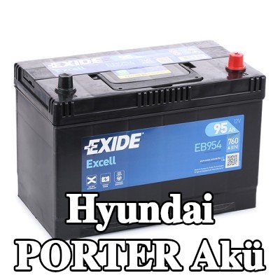 EXIDE Excell Akü — 2002 Hyundai Porter