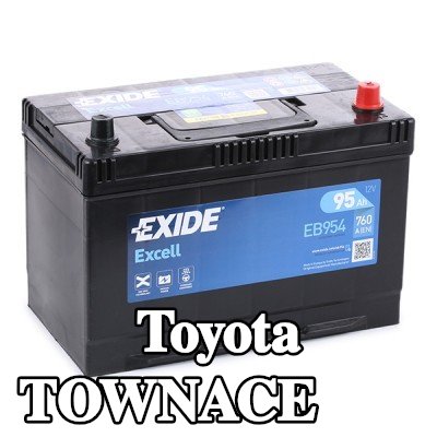 EXIDE بطارية Excell — 1998 Toyota Townace