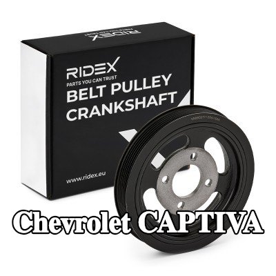 RIDEX بكرة العمود المرفقي — Chevrolet Captiva