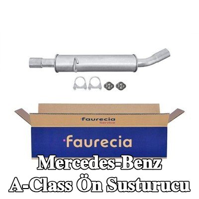 HELLA Ön susturucu Ön, montaj parçaları ile — Mercedes-Benz A-Class
