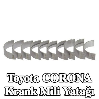 GLYCO Çelik tabanlı alüminyum alaşımlı krank mili yatağı — Toyota Corona