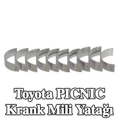 GLYCO Çelik tabanlı alüminyum alaşımlı krank mili yatağı — Toyota Picnic