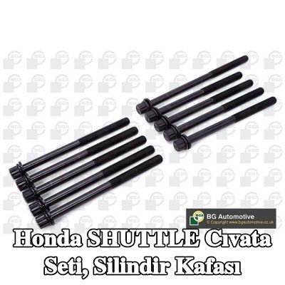 BGA Cıvata Kiti, silindir kafası M12 — Honda Shuttle
