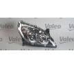 VALEO المصباح الأمامي ORIGINAL PART, يمين, H1, H7, PY21W, W5W, مع محرك لتسوية المصابيح الأمامية, لون المؤشر: شفاف — Opel Vectra (5)