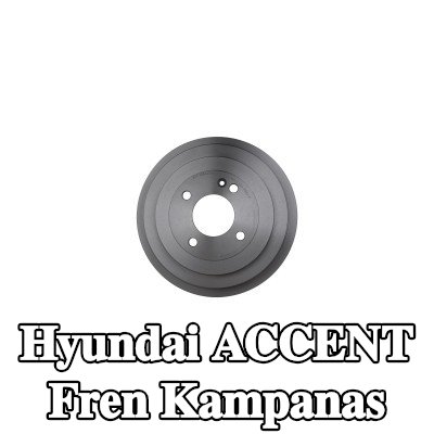 HELLA Fren kampanas 252mm, tekerlek yatağı olmadan, tekerlek göbeği olmadan, tekerlek saplamaları olmadan — Hyundai Accent