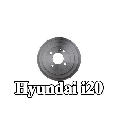 HELLA أسطوانة الفرامل 252mm, بدون محمل عجلة, بدون محور عجلة, بدون مسامير عجلة — 2016 Hyundai i20