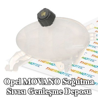 THERMOTEC Sızdırmazlık tapalı soğutma suyu genleşme tankı — Opel Movano