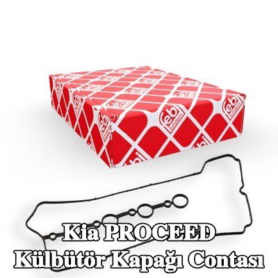 FEBI BILSTEIN Külbütör kapağı contası NBR (nitril butadien kauçuk) — Kia Proceed