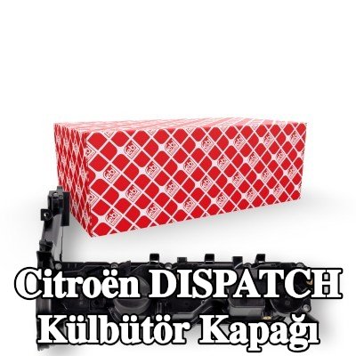 FEBI BILSTEIN Contalı/sızdırmazlık elemanlı külbütör kapağı — Citroën Dispatch