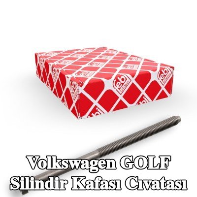 FEBI BILSTEIN Silindir Kafası Cıvatası — 2017 Volkswagen Golf