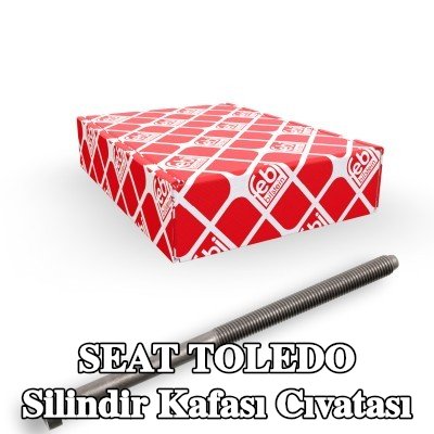 FEBI BILSTEIN Silindir Kafası Cıvatası — SEAT Toledo