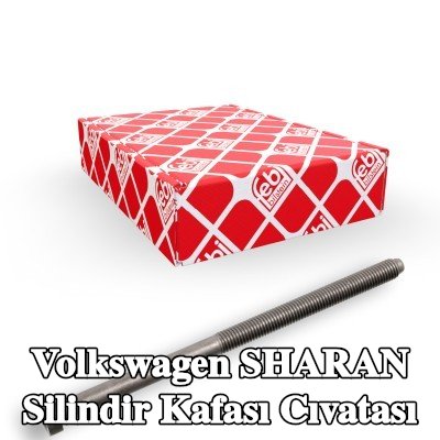 FEBI BILSTEIN Silindir Kafası Cıvatası — 2016 Volkswagen Sharan