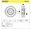 RIDEX Gergi kasnağı Dış Çap: 89mm — 2000 Toyota Yaris (5)