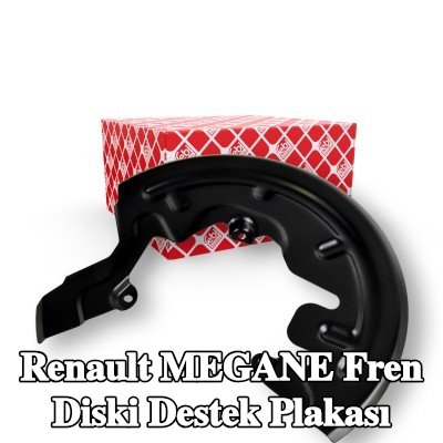 FEBI BILSTEIN Fren diski destek plakası Ön Aks Sağ — Renault Megane