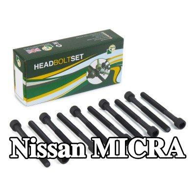 BGA مجموعة البراغي, رأس الأسطوانة M10 — 2000 Nissan Micra