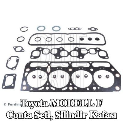 BLUE PRINT Conta seti, silindir kapağı contalı silindir kapağı, valf kapağı contası ile, valf gövdesi contalı, emme manifoldu contası/contaları ile — Toyota Modell F