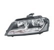 HELLA Far Sol, H7/H7, PS19W, PSY24W, W5W, ampullü, far seviyeleme motorlu, Gösterge Rengi: şeffaf — 2011 Audi A3 (3)