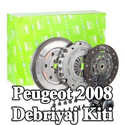 VALEO Debriyaj kiti FULLPACK DMF (CSC), kilit vidası seti ile, vida seti ile, sensörlü, merkezi yardımcı silindirli, çift kütleli volan ile — Peugeot 2008