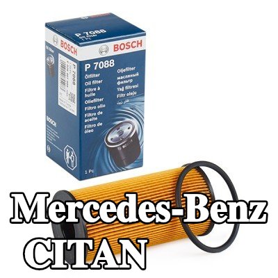 BOSCH فلتر الزيت مع حشية/مانع تسرب — Mercedes-Benz Citan