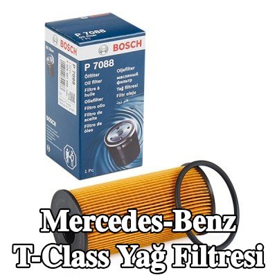 BOSCH Conta/sızdırmazlık elemanlı yağ filtresi — Mercedes-Benz T-Class