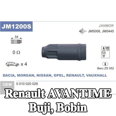 JANMOR Buji, bobin — Renault Avantime