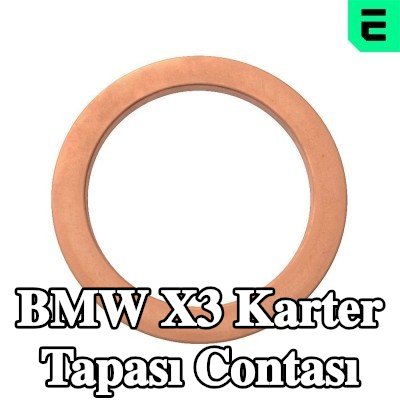 OPTIMAL Karter tapası rondelası Bakır, Inner Diameter: 12mm — BMW X3