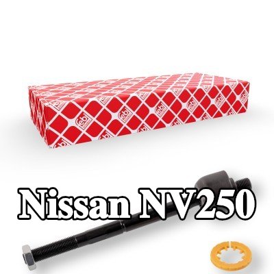 FEBI BILSTEIN قضيب الربط الداخلي المحور الأمامي الأيسر, المحور الأمامي الأيمن, 210mm, مع صامولة مضادة — Nissan Nv250