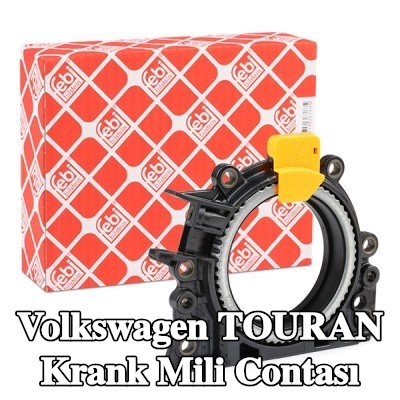 FEBI BILSTEIN ACM (Poliakrilat) krank mili contası, PTFE (politetrafloroetilen), flanş ile — 2012 Volkswagen Touran
