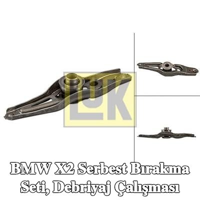 LuK Serbest bırakma seti, debriyaj çalışması — BMW X2