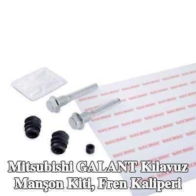 QUICK BRAKE Kılavuz manşon kiti, fren kaliperi — 2000 Mitsubishi Galant