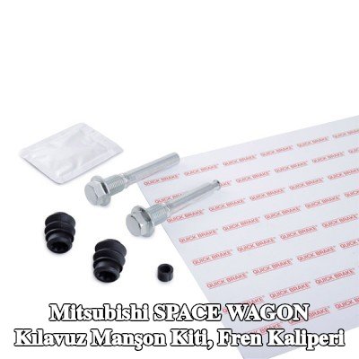 QUICK BRAKE Kılavuz manşon kiti, fren kaliperi — Mitsubishi Space Wagon