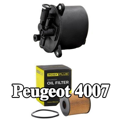 RIDEX PLUS مجموعة الفلاتر — Peugeot 4007
