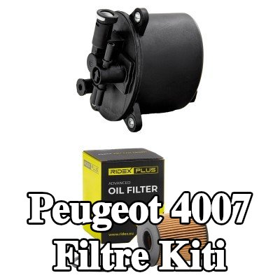 RIDEX PLUS Filtre kiti — Peugeot 4007