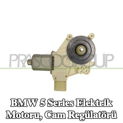 PRASCO Elektrik motoru, cam regülatörü Sağ Ön — BMW 5 Series