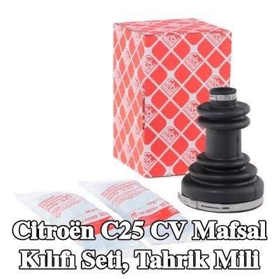 FEBI BILSTEIN CV Mafsal Kılıfı Seti, tahrik mili — Citroën C25