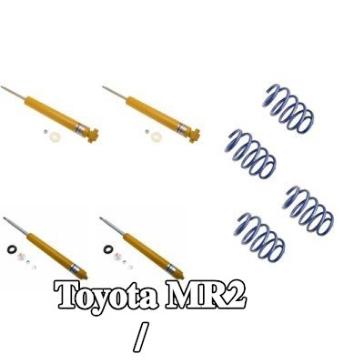 KONI مجموعة التعليق, الزنبركات اللولبية / ممتصات الصدمات للمحور الأمامي, المحور الخلفي — Toyota Mr2