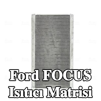 NISSENS Borulu ısıtıcı matrisi — Ford Focus