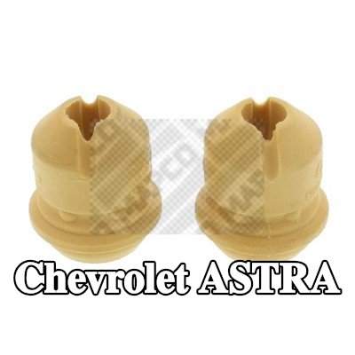 MAPCO مخمد مطاطي, نظام التعليق المحور الأمامي الأيسر, المحور الأمامي الأيمن — Chevrolet Astra
